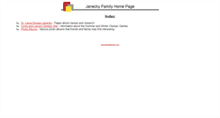 Desktop Screenshot of janecky.com